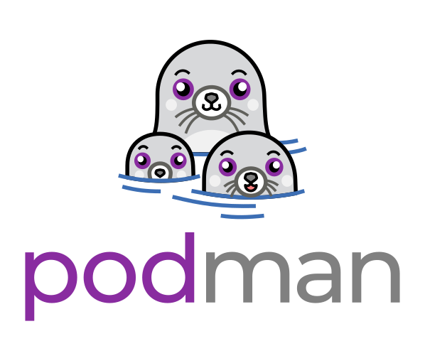 podman logo